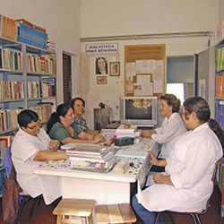 Biblioteca Suor Benigna All'interno Della Prigione Di Stato A Lavras