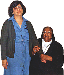 Maria do Carmo Mariano and Sister Benigna